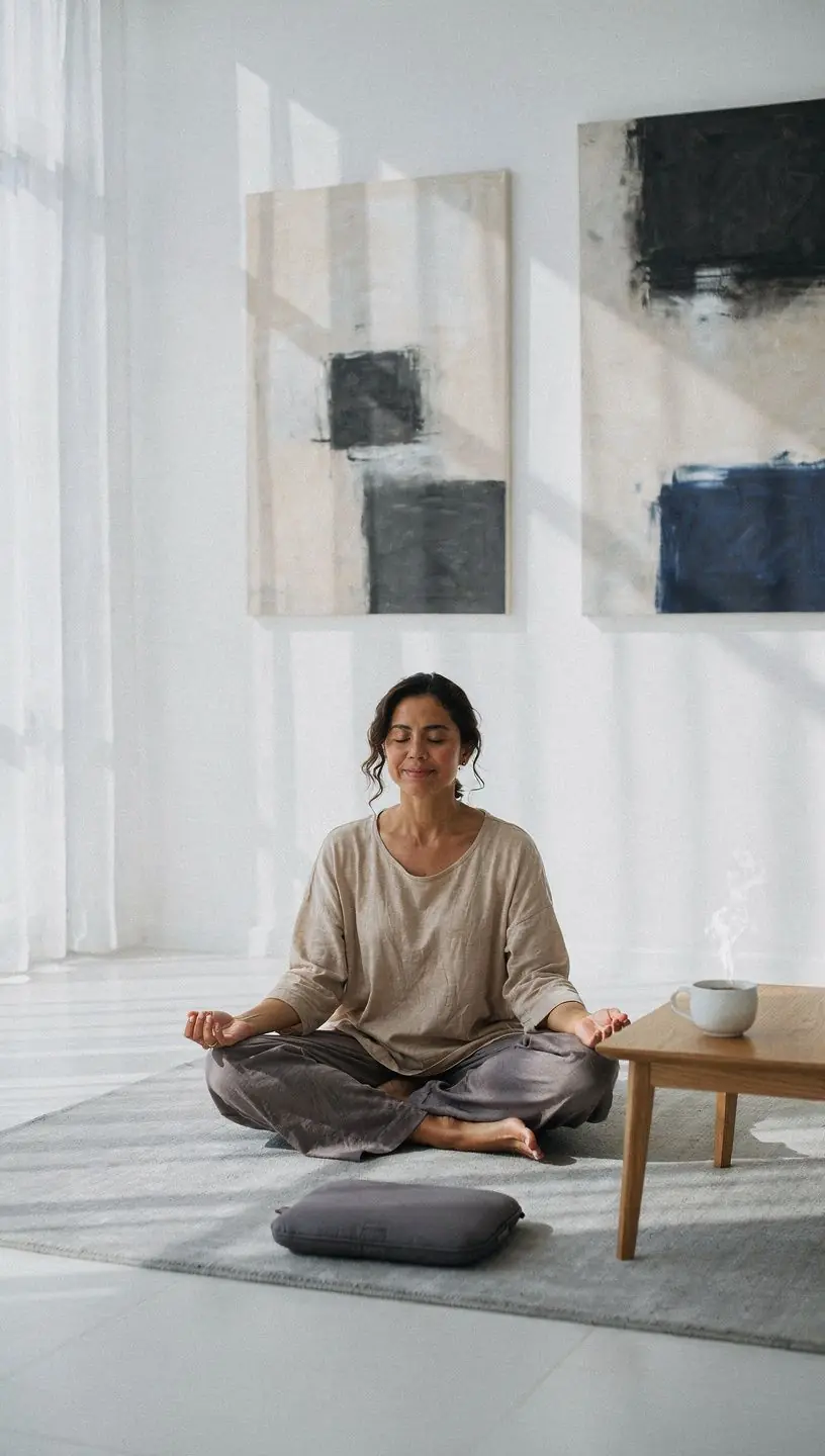 Picture of an individual using a single productivity app with intuitive design to optimize daily tasks.